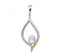 Desert Flame Pendant in various gemstones